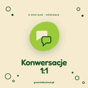 Konwersacje angielskie 1:1 — pakiet 8 spotkań